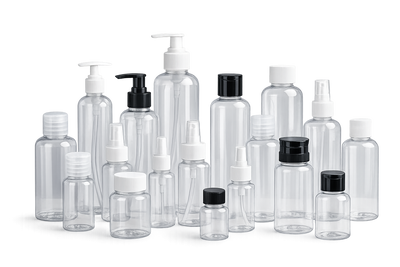 Transparent Plastic Bottles