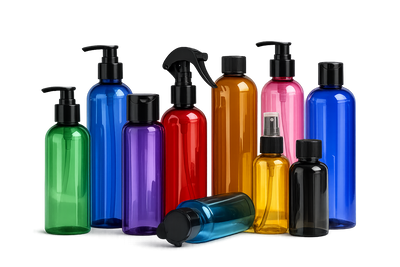 Colored Plastic Bottles