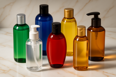 Colored Plastic Bottles